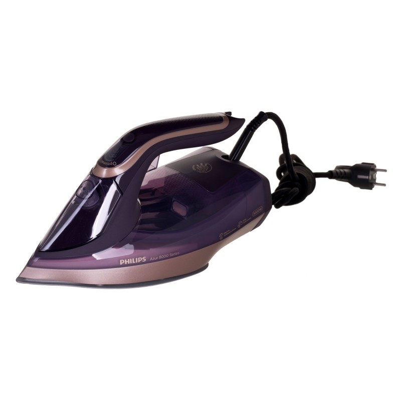 Philips DST8040/30 iron Steam iron SteamGlide Elite soleplate 3000 W Lilac Philips DST8040/30 iron Steam iron SteamGlide Elite soleplate 3000 W Lilac