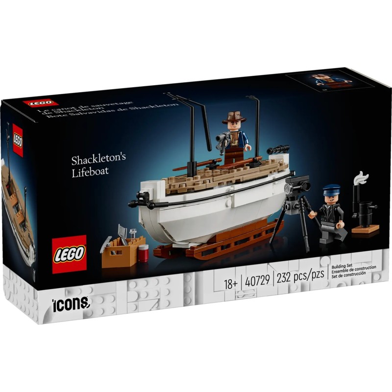 LEGO ICONS 40729 Shackleton's Lifeboat LEGO ICONS 40729 Shackleton's Lifeboat