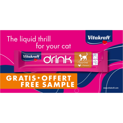 VITAKRAFT Drink kurczak+tauryna 30g - próbka VITAKRAFT Drink kurczak+tauryna 30g - próbka