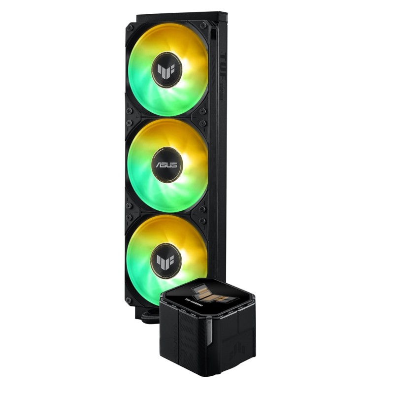 ASUS TUF Gaming LC III 360 ARGB LCD Computer case All-in-one liquid cooler 12 cm Black