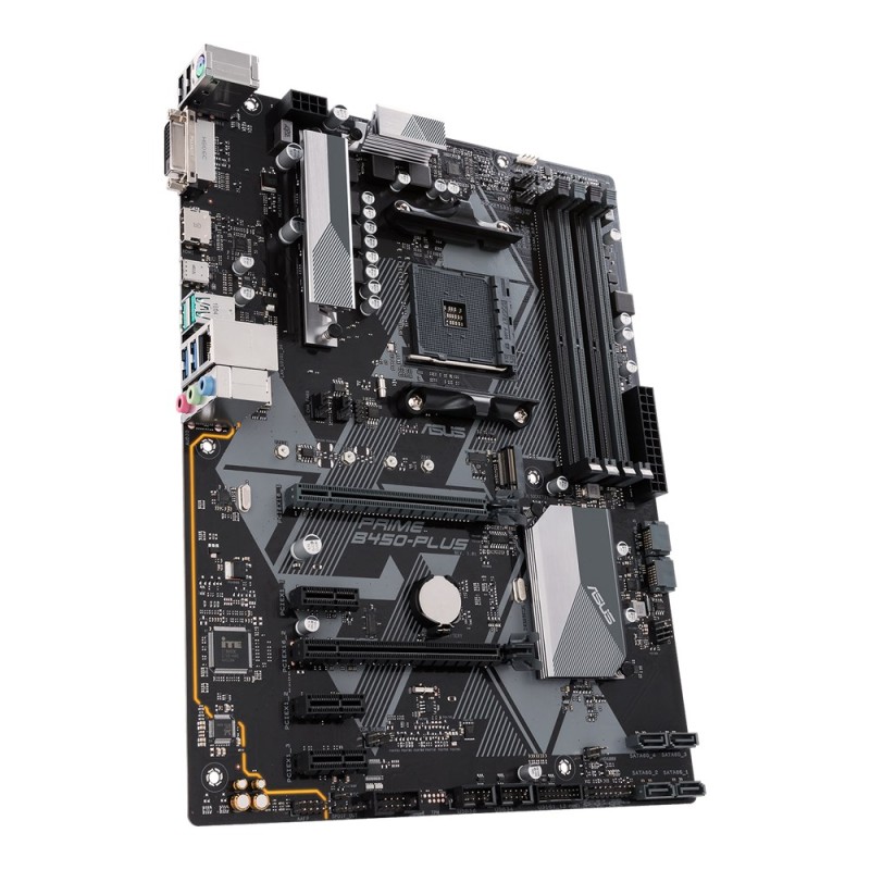 ASUS PRIME B450-PLUS AMD B450 Socket AM4 ATX ASUS PRIME B450-PLUS AMD B450 Socket AM4 ATX