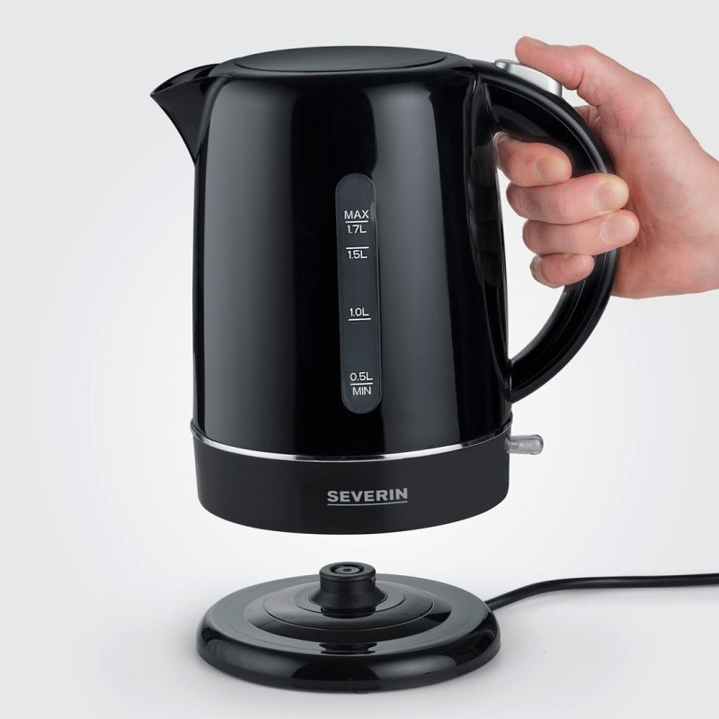 Severin WK 4322 electric kettle 1.7 L 2200 W Black Severin WK 4322 electric kettle 1.7 L 2200 W Black