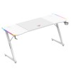 Huzaro Hero 4.8 White RGB - gaming desk Huzaro Hero 4.8 White RGB - gaming desk