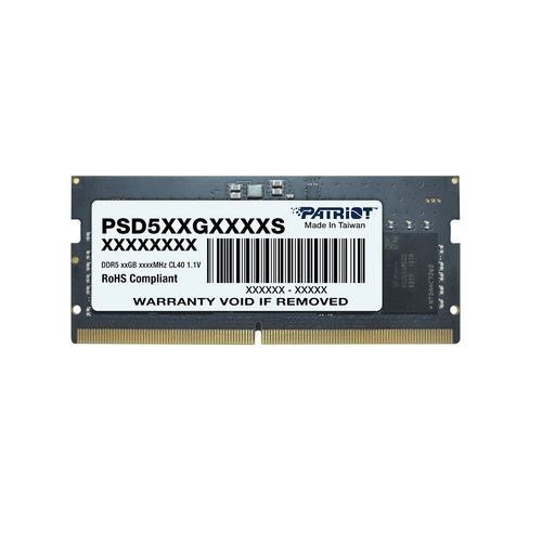 Patriot Memory Signature PSD516G560081S memory module 16 GB 1 x 16 GB DDR5 5600 MHz Patriot Memory Signature PSD516G560081S memory module 16 GB 1 x 16 GB DDR5 5600 MHz