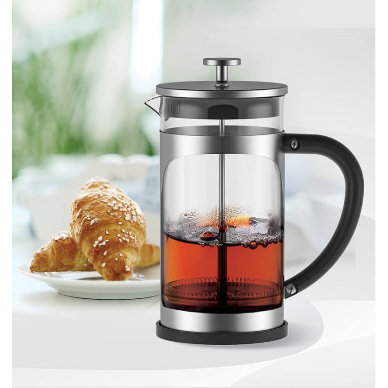 French press MAESTRO MR-1860 (MR-1860-1000) 1000 ml Steel French press MAESTRO MR-1860 (MR-1860-1000) 1000 ml Steel