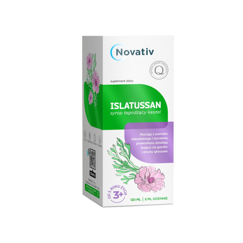 Novativ Islatussan Syrup 120ml Novativ Islatussan Syrup 120ml