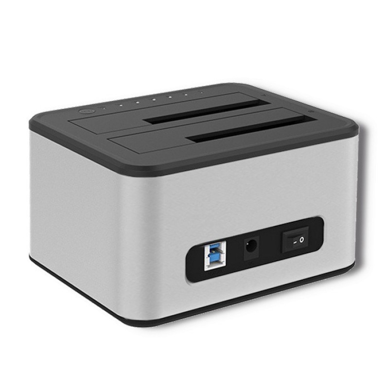 Qoltec 5316 2x HDD / SSD docking station | 2.5 Qoltec 5316 2x HDD / SSD docking station | 2.5