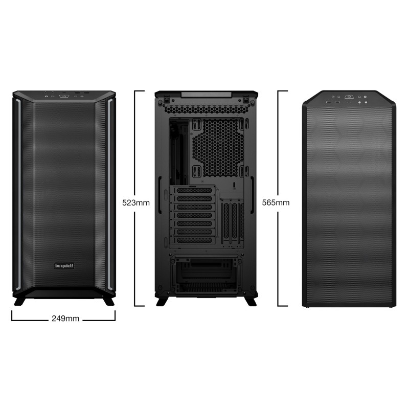 be quiet! Dark Base 701 Black Midi Tower be quiet! Dark Base 701 Black Midi Tower