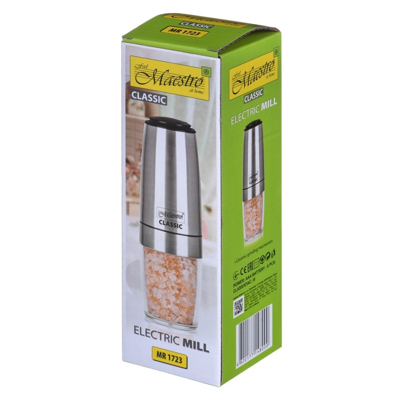 Electric gravity grinder MR-1723 MAESTRO Electric gravity grinder MR-1723 MAESTRO