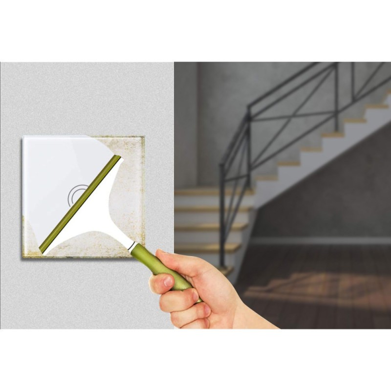 Touch Changeover Switch Light Switch Cross Switch Wall Switch Stair Switch with Color Change LED Backlight Recessed Switch 1-Fold Round White Touch Changeover Switch Light Switch Cross Switch Wall Switch Stair Switch with Color Change LED Backlight Recessed Switch 1-Fold Round White