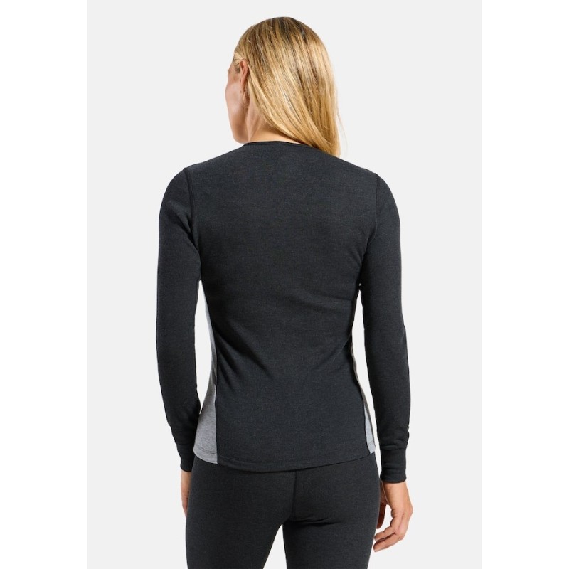 Bielizna termoaktywna - zestaw Odlo Set long ACTIVE WARM SET roz. 152cm Szara Bielizna termoaktywna - zestaw Odlo Set long ACTIVE WARM SET roz. 152cm Szara