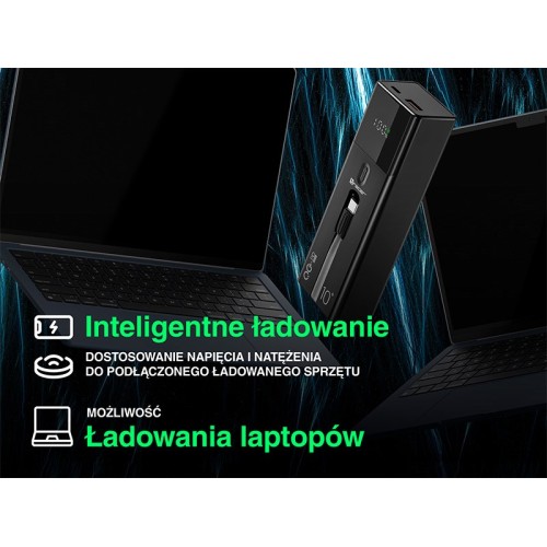 Tracer Quant 10000mAh 100W PD+QC, Black