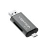 Vention USB3.0 Multi-function Card Reader Gray Metal Type