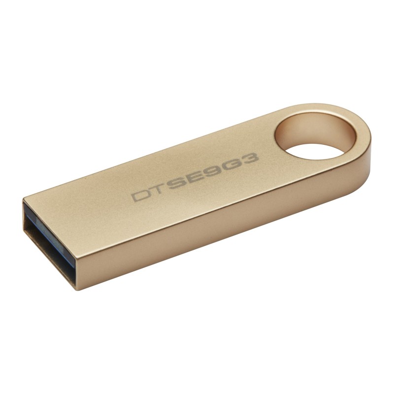 Kingston Technology DataTraveler 128GB 220MB/s Metal USB 3.2 Gen 1 SE9 G3 Kingston Technology DataTraveler 128GB 220MB/s Metal USB 3.2 Gen 1 SE9 G3