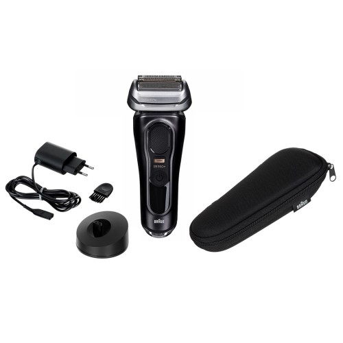 Braun Series 9 Pro+ 9510s Wet & Dry Foil shaver Trimmer Black Braun Series 9 Pro+ 9510s Wet & Dry Foil shaver Trimmer Black