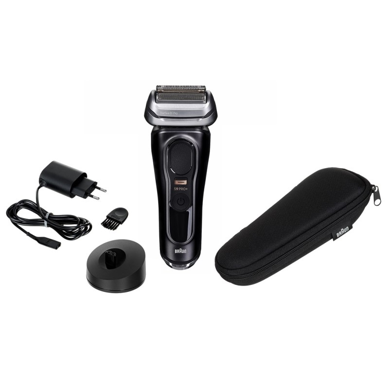Braun Series 9 Pro+ 9510s Wet & Dry Foil shaver Trimmer Black Braun Series 9 Pro+ 9510s Wet & Dry Foil shaver Trimmer Black