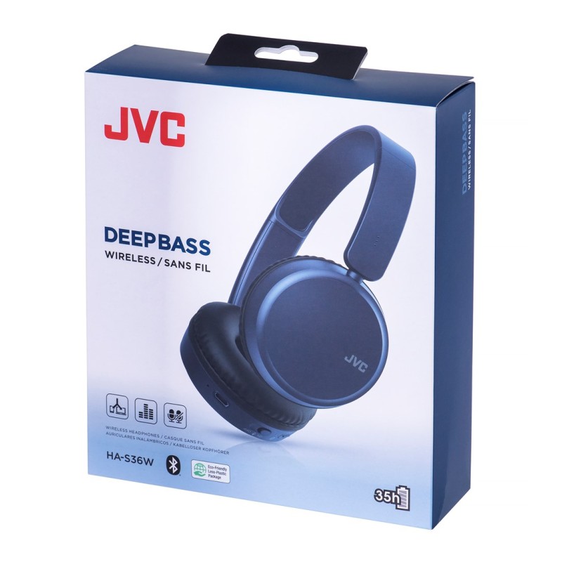JVC HAS-36WAU BT headphones blue JVC HAS-36WAU BT headphones blue