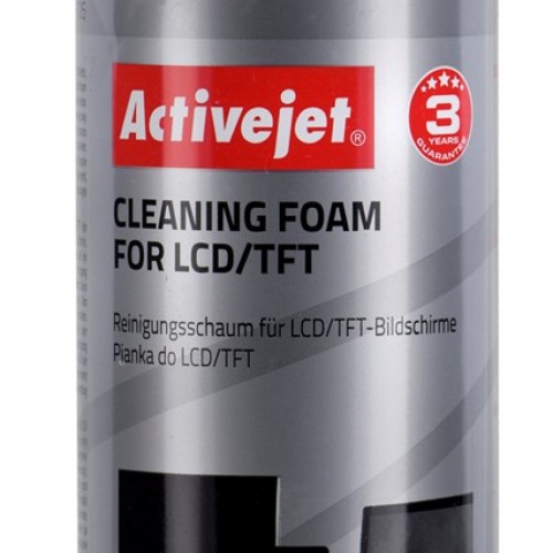 Activejet AOC-105 cleaning foam for LCD/TFT/plasma screens 400 ml Activejet AOC-105 cleaning foam for LCD/TFT/plasma screens 400 ml
