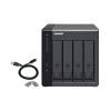 QNAP TR-004 storage drive enclosure HDD/SSD enclosure Black 2.5/3.5 QNAP TR-004 storage drive enclosure HDD/SSD enclosure Black 2.5/3.5