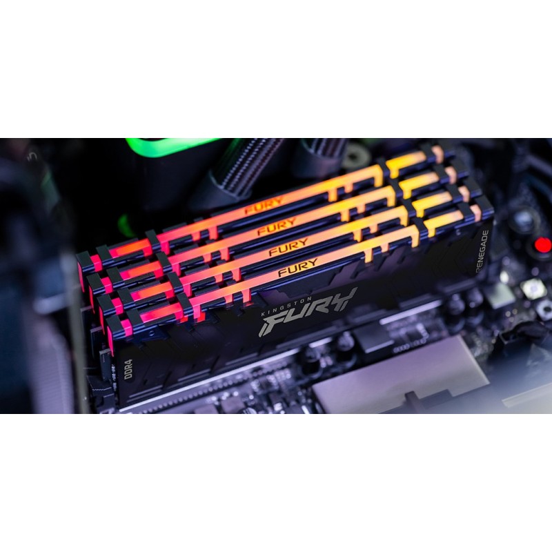 Kingston Technology FURY 16GB 4000MT/s DDR4 CL19 DIMM (Kit of 2) Renegade RGB