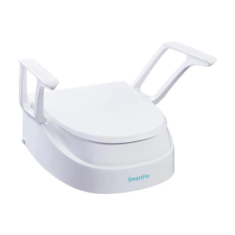 Dietz SmartFix toilet seat with armrests Dietz SmartFix toilet seat with armrests
