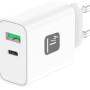 Techly IPW-USB-30WACG mobile device charger Universal White AC Fast charging Indoor