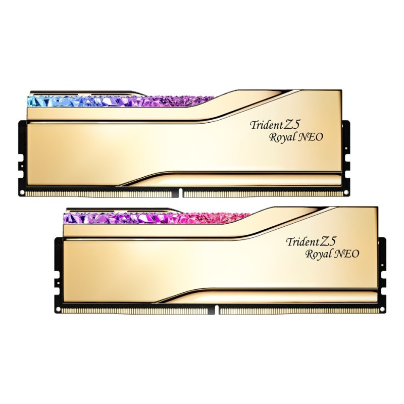 G.Skill Trident Z5 Royal F5-6800J3446F48GX2-TR5S memory module 96 GB 2 x 48 GB DDR5 G.Skill Trident Z5 Royal F5-6800J3446F48GX2-TR5S memory module 96 GB 2 x 48 GB DDR5
