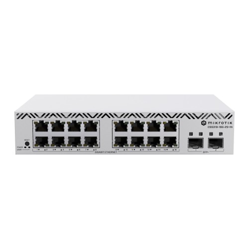 Switch Mikrotik CRS310-8G+2S+IN 10p Managed 2,5G/Multigigabit/10G Switch Mikrotik CRS310-8G+2S+IN 10p Managed 2,5G/Multigigabit/10G