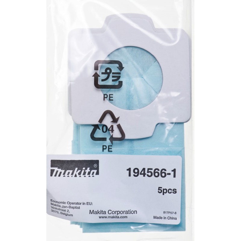 Makita DCL182ZB handheld vacuum Dust bag Black,Blue Makita DCL182ZB handheld vacuum Dust bag Black,Blue
