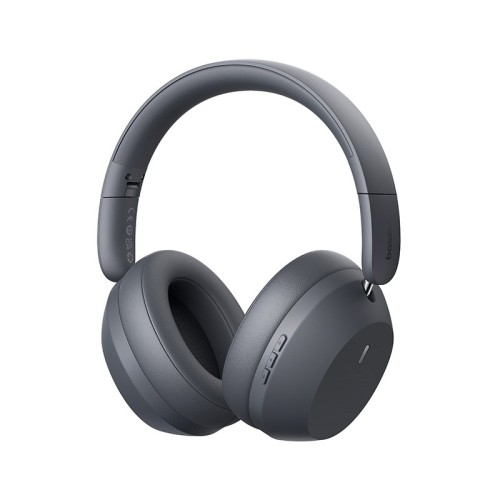 Baseus Bass 35 Max Headphones Wired & Wireless Head-band Music USB Type-C Bluetooth Grey