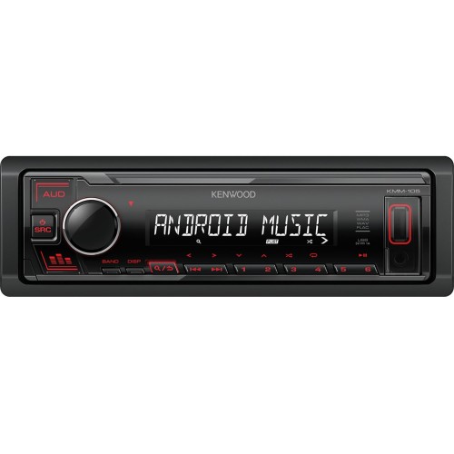 Kenwood KMM-105RY car media receiver Black 50 W Kenwood KMM-105RY car media receiver Black 50 W