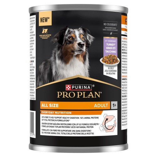 PURINA Pro Plan Everyday nutrition All size Adult Turkey in jelly - wet dog food - 400g