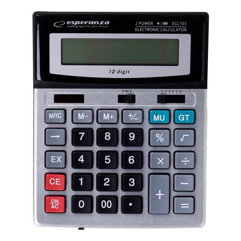 Esperanza ECL103 calculator Desktop Basic Black, Gray Esperanza ECL103 calculator Desktop Basic Black, Gray