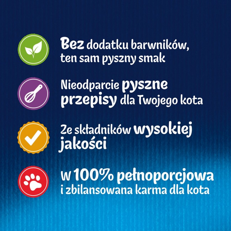 WHISKAS Saszetki aromatyczne mix smaków 40x85g WHISKAS Saszetki aromatyczne mix smaków 40x85g