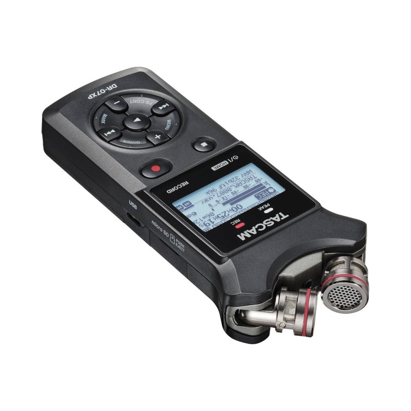 Tascam DR-07XP - Przenośny rejestrator cyfrowy z interfejsem USB Tascam DR-07XP - Przenośny rejestrator cyfrowy z interfejsem USB