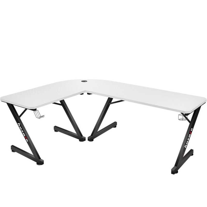 GAMING DESK HUZARO HERO 7.0 WHITE GAMING DESK HUZARO HERO 7.0 WHITE