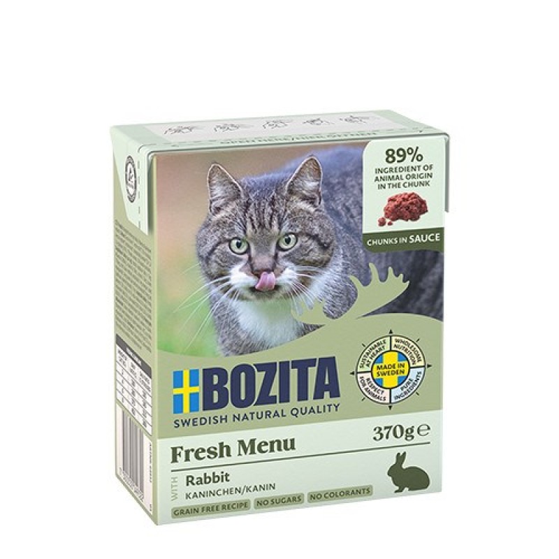 Bozita CHUNKS IN SAUCE WITH RABBIT Bozita CHUNKS IN SAUCE WITH RABBIT