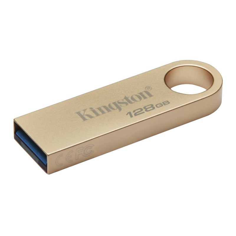 Kingston Technology DataTraveler 128GB 220MB/s Metal USB 3.2 Gen 1 SE9 G3 Kingston Technology DataTraveler 128GB 220MB/s Metal USB 3.2 Gen 1 SE9 G3