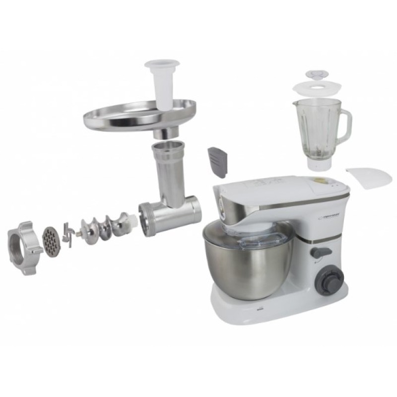 Esperanza EKM025 food processor 5 L Stainless steel,White 1000 W Esperanza EKM025 food processor 5 L Stainless steel,White 1000 W