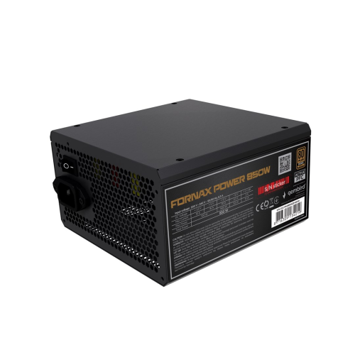 Gembird CCC-PSUBRONZE-850W Power supply unit Fornax Power 850W active PFC 12cm fan 80+Bronze color box Gembird CCC-PSUBRONZE-850W Power supply unit Fornax Power 850W active PFC 12cm fan 80+Bronze color box