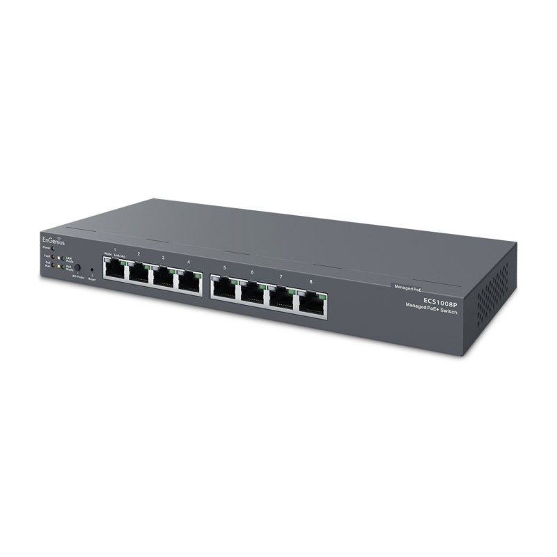 EnGenius CloudSwitch L2Plus 8 PoE EnGenius CloudSwitch L2Plus 8 PoE