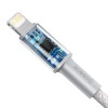 Baseus CATLGD-02 lightning cable 1 m White Baseus CATLGD-02 lightning cable 1 m White