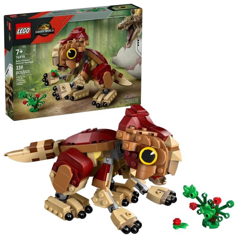 LEGO JURASSIC WORLD 76970 Baby Dinosaur Dolores Aquilops