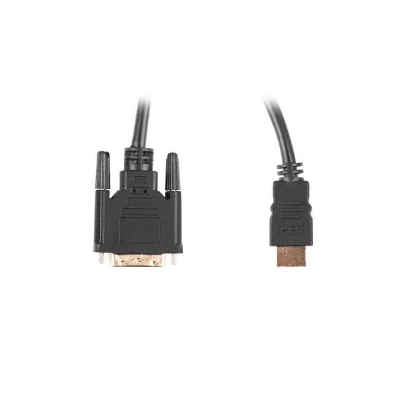 Lanberg CA-HDDV-20CU-0018-BK video cable adapter 1.8 m HDMI Type A (Standard) DVI-D Black Lanberg CA-HDDV-20CU-0018-BK video cable adapter 1.8 m HDMI Type A (Standard) DVI-D Black