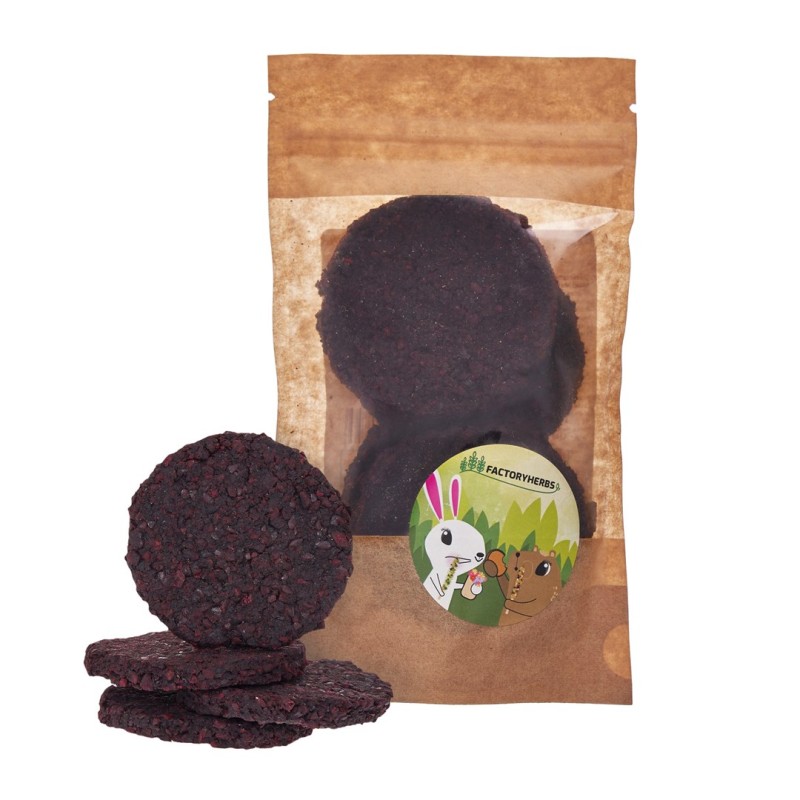 FACTORYHERBS Carrot cookies with flaxseed - treat for rodents and rabbits - 100g FACTORYHERBS Carrot cookies with flaxseed - treat for rodents and rabbits - 100g