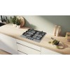 Bosch Serie 6 PCH6A5I90 hob Stainless steel Built-in 60 cm Gas 4 zone(s)