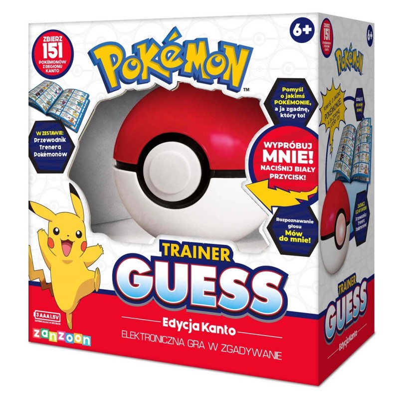Pokemon Gra interaktywna Trainer Guess edycja Kanto, Gra Pokemon Gra interaktywna Trainer Guess edycja Kanto, Gra