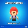 BRAWL STARS S1 ACTION FIGURES 11cm - COLT BRAWL STARS S1 ACTION FIGURES 11cm - COLT