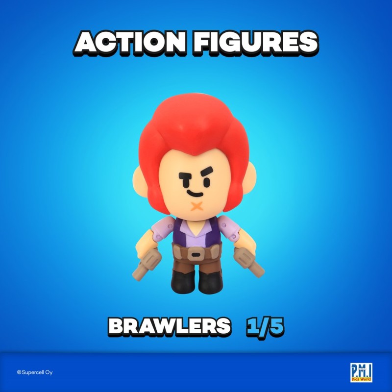 BRAWL STARS S1 ACTION FIGURES 11cm - COLT BRAWL STARS S1 ACTION FIGURES 11cm - COLT