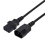 Gembird PC-189-VDE power cable Black 1.8 m C14 coupler